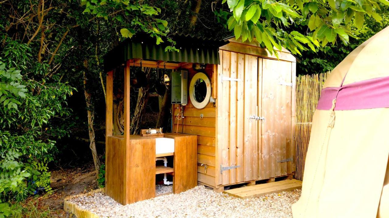 The Yurt At Worcesters Farm Canterbury Exterior photo